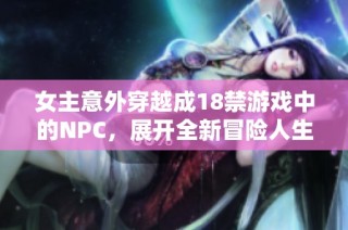 女主意外穿越成18禁游戏中的NPC，展开全新冒险人生