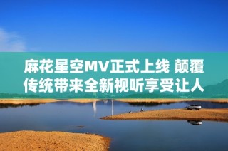 麻花星空MV正式上线 颠覆传统带来全新视听享受让人眼前一亮