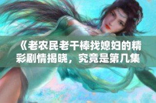 《老农民老干棒找媳妇的精彩剧情揭晓，究竟是第几集》