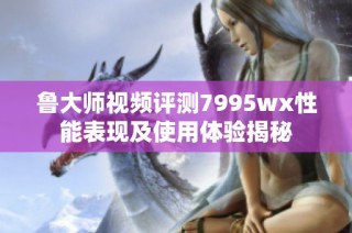 鲁大师视频评测7995wx性能表现及使用体验揭秘