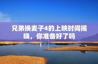 兄弟换麦子4的上映时间揭晓，你准备好了吗