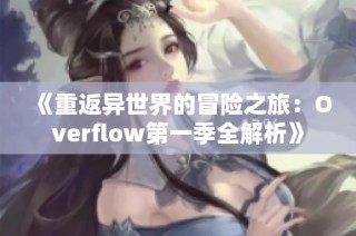 《重返异世界的冒险之旅：Overflow第一季全解析》