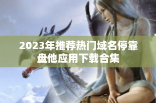 2023年推荐热门域名停靠盘他应用下载合集