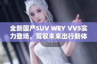 全新国产SUV WEY VV5实力登场，驾驭未来出行新体验