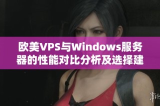 欧美VPS与Windows服务器的性能对比分析及选择建议