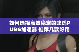 如何选择高效稳定的吃鸡PUBG加速器 推荐几款好用的加速器工具