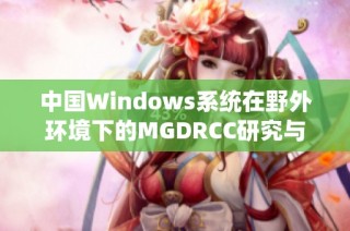 中国Windows系统在野外环境下的MGDRCC研究与应用探讨