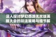 深入探讨梦幻西游无双版英雄大会的玩法策略与细节解析