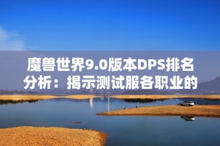 魔兽世界9.0版本DPS排名分析：揭示测试服各职业的巅峰表现