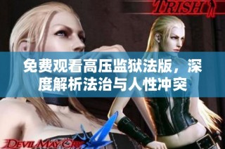 免费观看高压监狱法版，深度解析法治与人性冲突