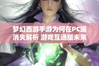 梦幻西游手游为何在PC端消失解析 游戏互通版未来发展趋势与挑战