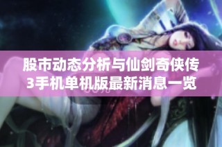 股市动态分析与仙剑奇侠传3手机单机版最新消息一览