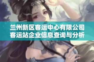 兰州新区客运中心有限公司客运站企业信息查询与分析
