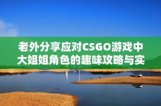 老外分享应对CSGO游戏中大姐姐角色的趣味攻略与实用技巧