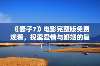 《妻子7》电影完整版免费观看，探索爱情与婚姻的复杂关系