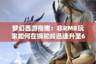 梦幻西游指南：非RMB玩家如何在狮驼岭迅速升至69级并满修至所需时间分析