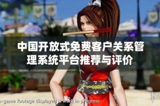 中国开放式免费客户关系管理系统平台推荐与评价