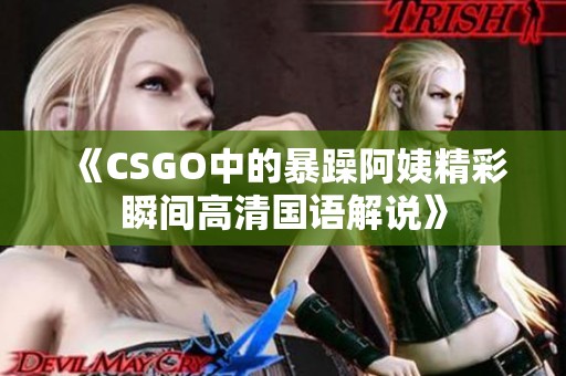 《CSGO中的暴躁阿姨精彩瞬间高清国语解说》