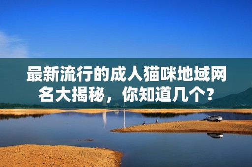 最新流行的成人猫咪地域网名大揭秘，你知道几个？