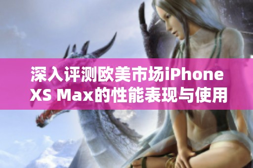 深入评测欧美市场iPhone XS Max的性能表现与使用体验