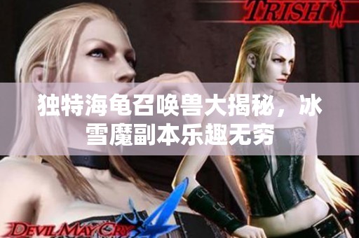 独特海龟召唤兽大揭秘，冰雪魔副本乐趣无穷