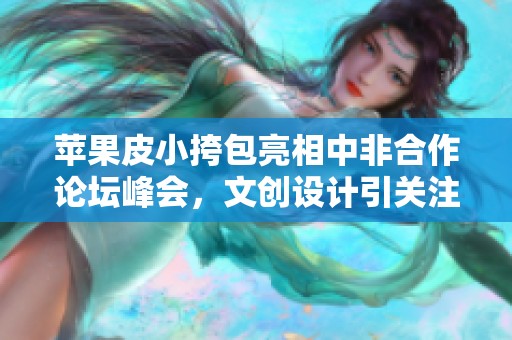 苹果皮小挎包亮相中非合作论坛峰会，文创设计引关注