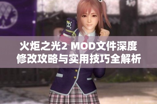 火炬之光2 MOD文件深度修改攻略与实用技巧全解析