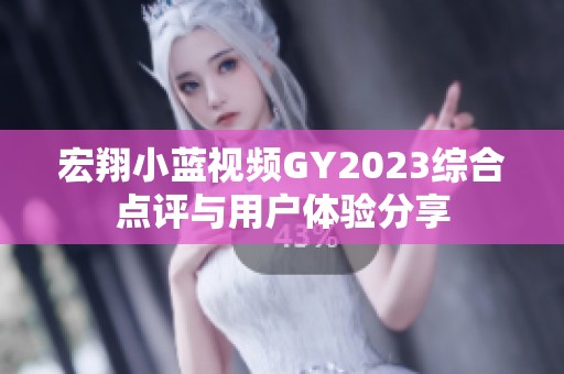 宏翔小蓝视频GY2023综合点评与用户体验分享