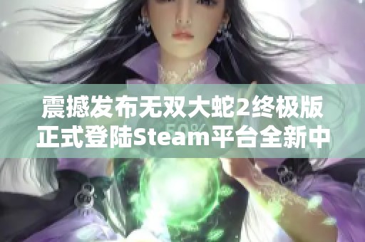 震撼发布无双大蛇2终极版正式登陆Steam平台全新中文支持带你燃情体验！