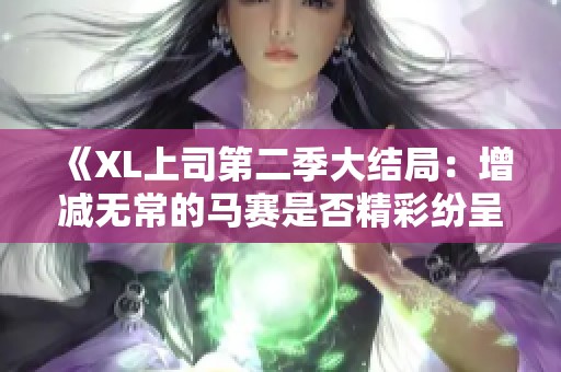 《XL上司第二季大结局：增减无常的马赛是否精彩纷呈》