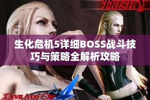 生化危机5详细BOSS战斗技巧与策略全解析攻略