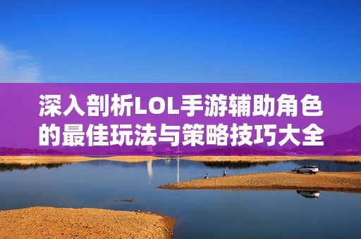 深入剖析LOL手游辅助角色的最佳玩法与策略技巧大全