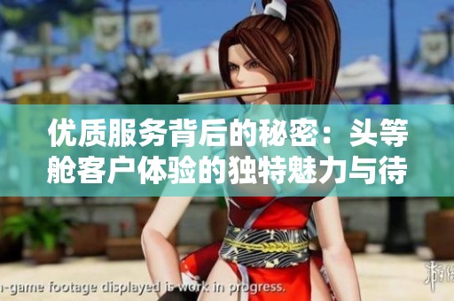 优质服务背后的秘密：头等舱客户体验的独特魅力与待遇解析