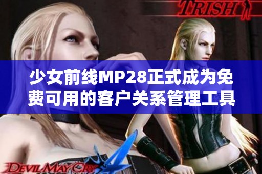 少女前线MP28正式成为免费可用的客户关系管理工具