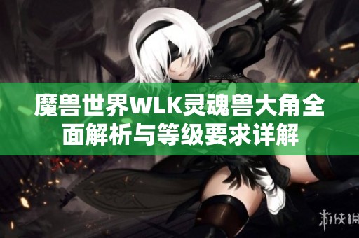 魔兽世界WLK灵魂兽大角全面解析与等级要求详解