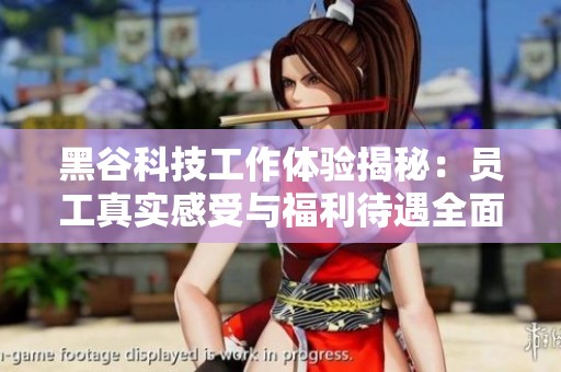 黑谷科技工作体验揭秘：员工真实感受与福利待遇全面分析